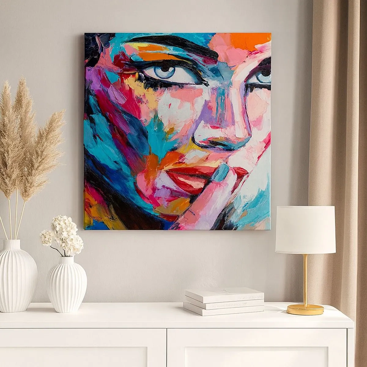 Vászonkép - Az első titkunk - 30x30 cm