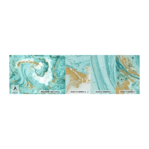 Fotótapéta Minta Premium Canvas - Az Edo-korszak nagy hulláma alatt - Absztrakció, Darab, Grafika - 100x30 cm