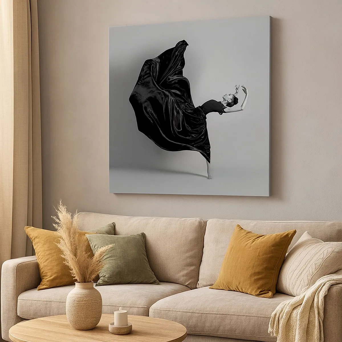 Vászonkép - Szárnyas zene - 30x30 cm