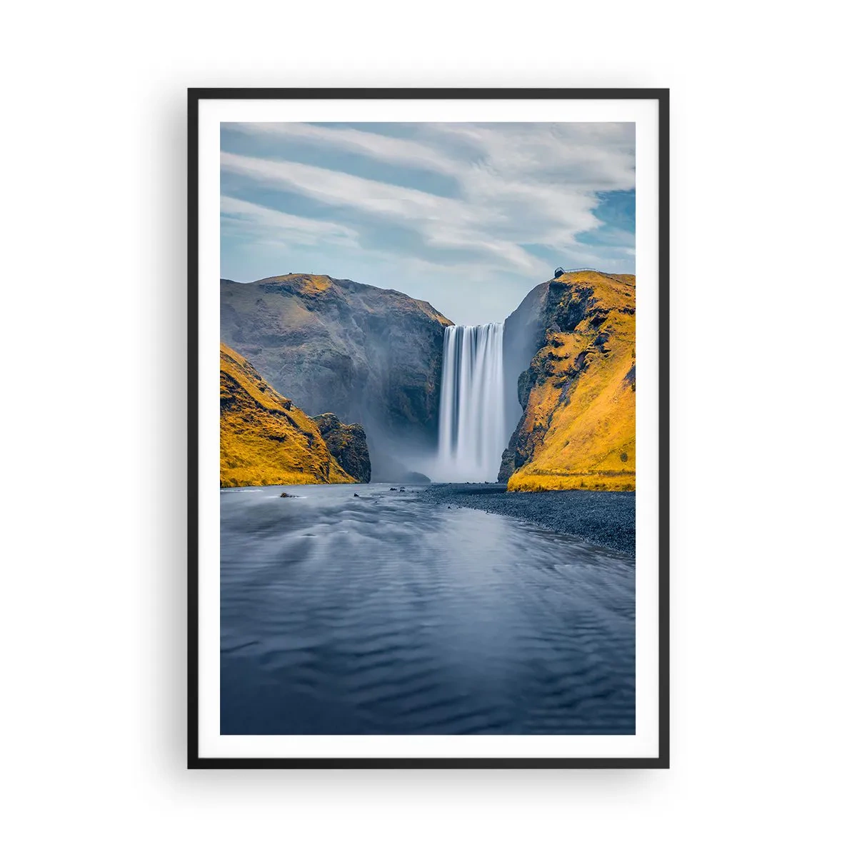 Poszter fehér keretben - Örök létezés, örök mozgás - 70x100 cm