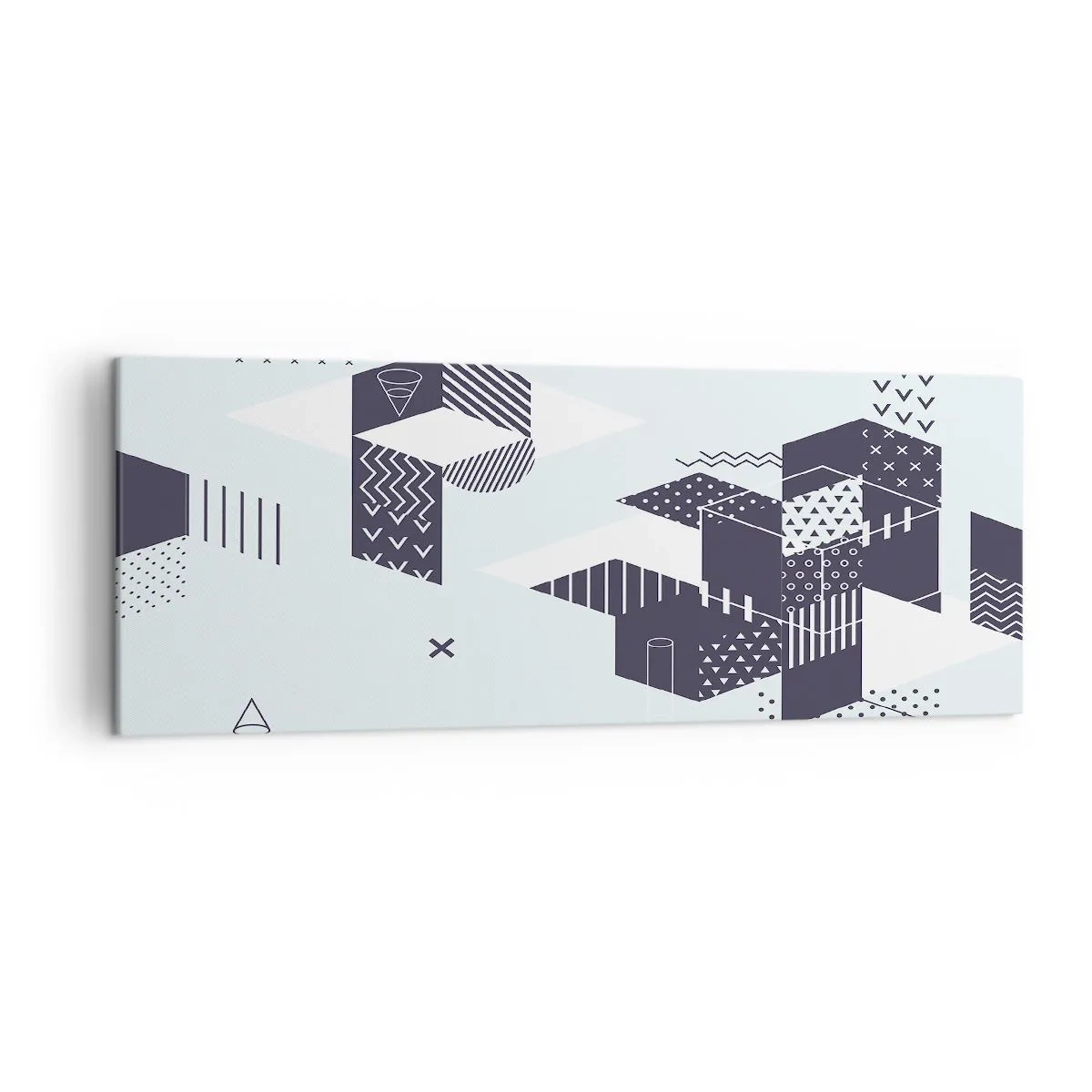 Vászonkép - Lélekben a matematika - 140x50 cm