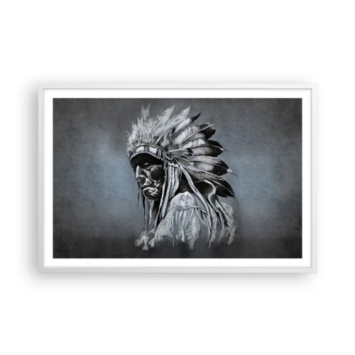 Poszter fekete keretben - Vissza a gyökerekhez - 91x61 cm