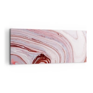 Vászonkép - Egyenesen, majd jobbra lefelé - 100x40 cm