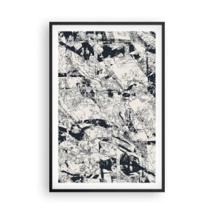 Poszter fehér keretben - Az ellentétek egymásba fonódása - 61x91 cm