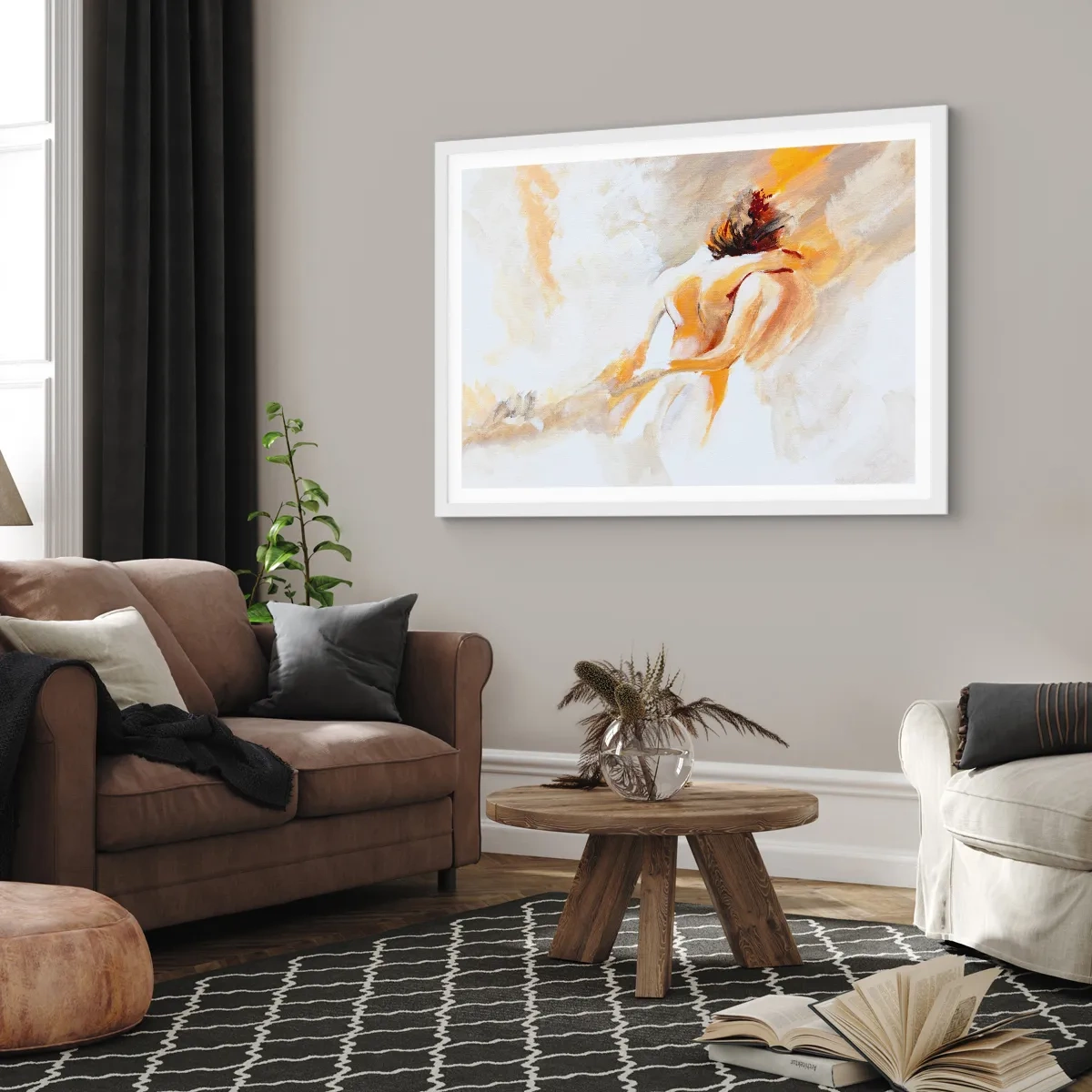 Poszter fekete keretben - A közelség egében - 91x61 cm