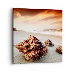 Vászonkép - A hullámok kitaszítottjai - 30x30 cm