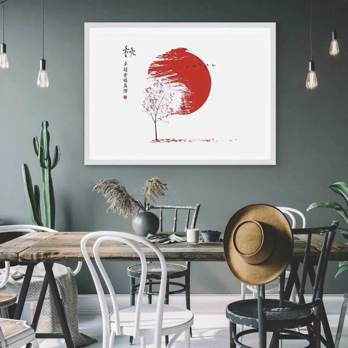 Poszter fekete keretben - Ismered ezt az országot? - 40x30 cm