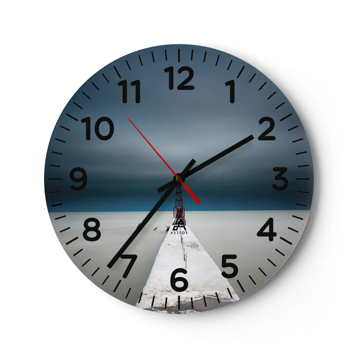 Falióra, Óra - A végtelenség irányába - 40x40 cm