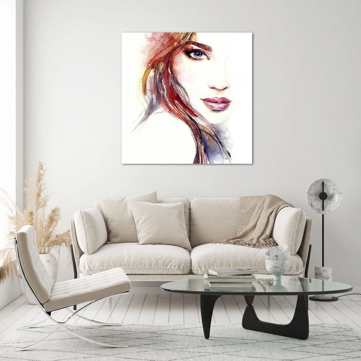 Üveg kép - Vademecum – kövess engem - 60x60 cm