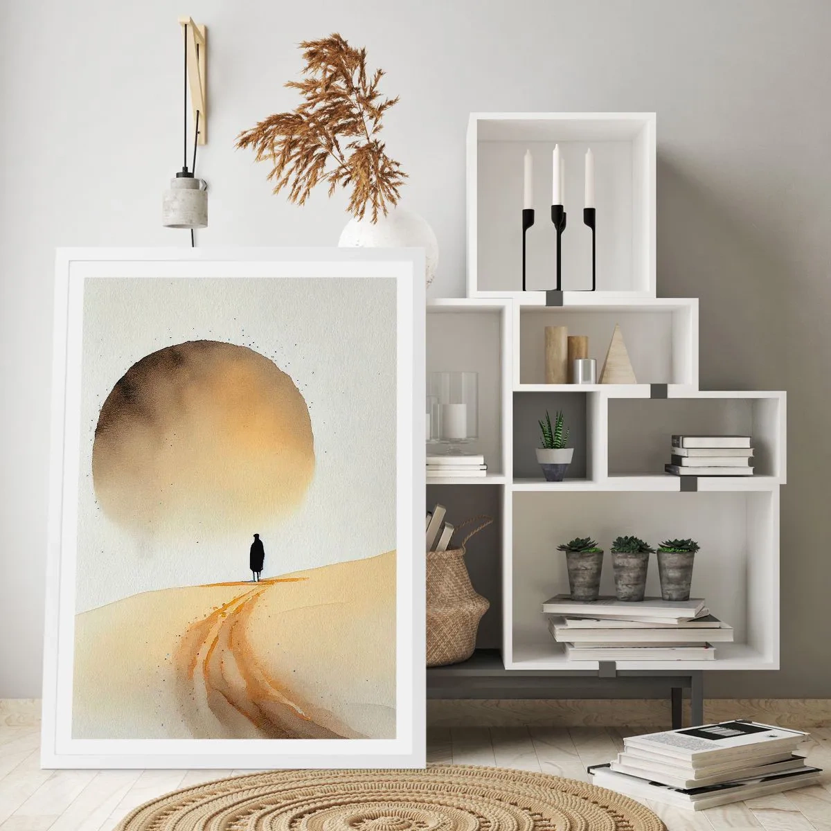 Poszter fekete keretben - Örök vágyakozás - 70x100 cm