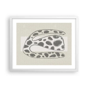 Poszter fekete keretben - Egy bizarr teremtmény - 50x40 cm