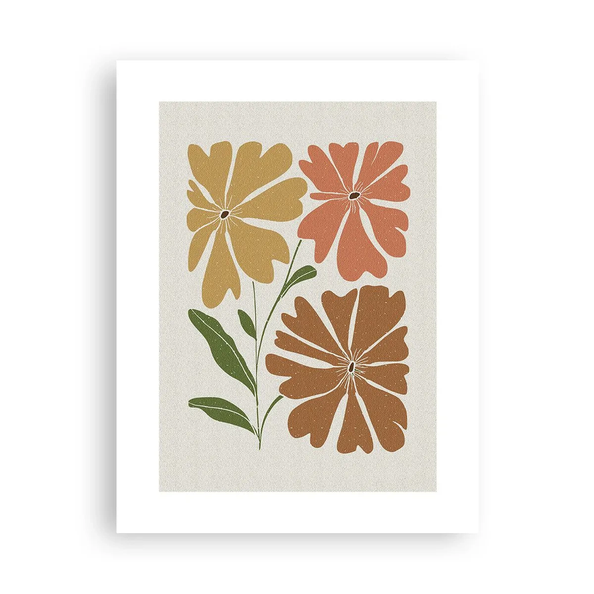 Poszter - Természet és geometria - 30x40 cm