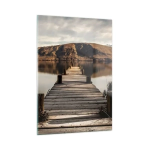 Üveg kép - Táj a csendben - 50x70 cm