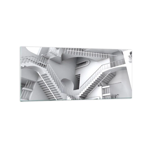 Üveg kép - A tér paradoxonjai - 120x50 cm