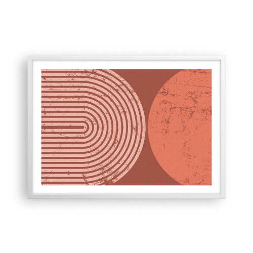 Poszter fekete keretben - Szoros kapcsolat - 70x50 cm