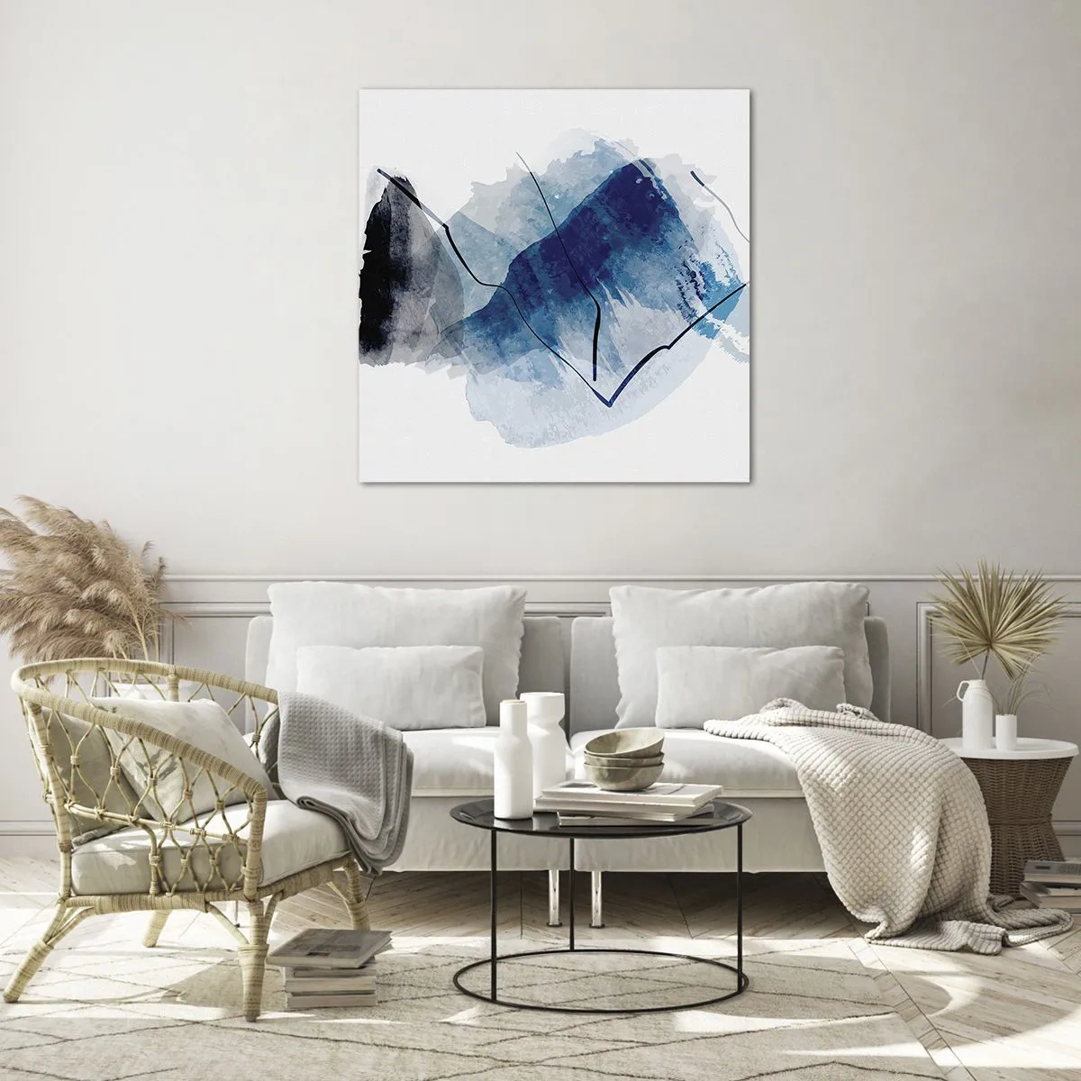Üveg kép - Jéghegy - 60x60 cm