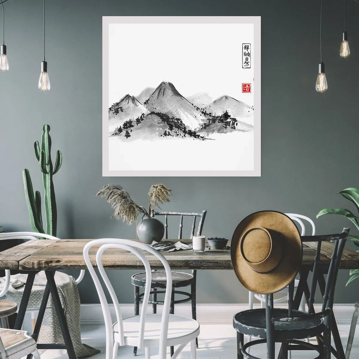 Poszter - Messze a távoltól - 50x50 cm