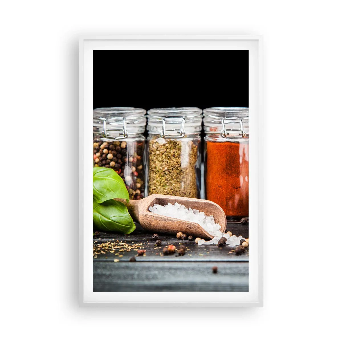 Poszter fekete keretben - Hogy az életnek legyen íze - 61x91 cm