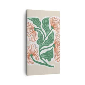 Vászonkép - Népi és modern - 45x80 cm