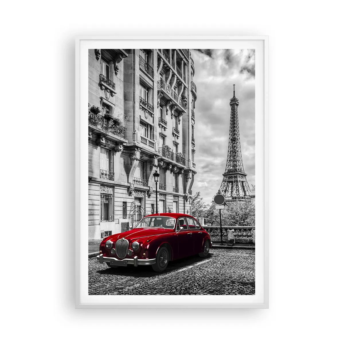 Poszter fekete keretben - Ragadozó a városban - 70x100 cm