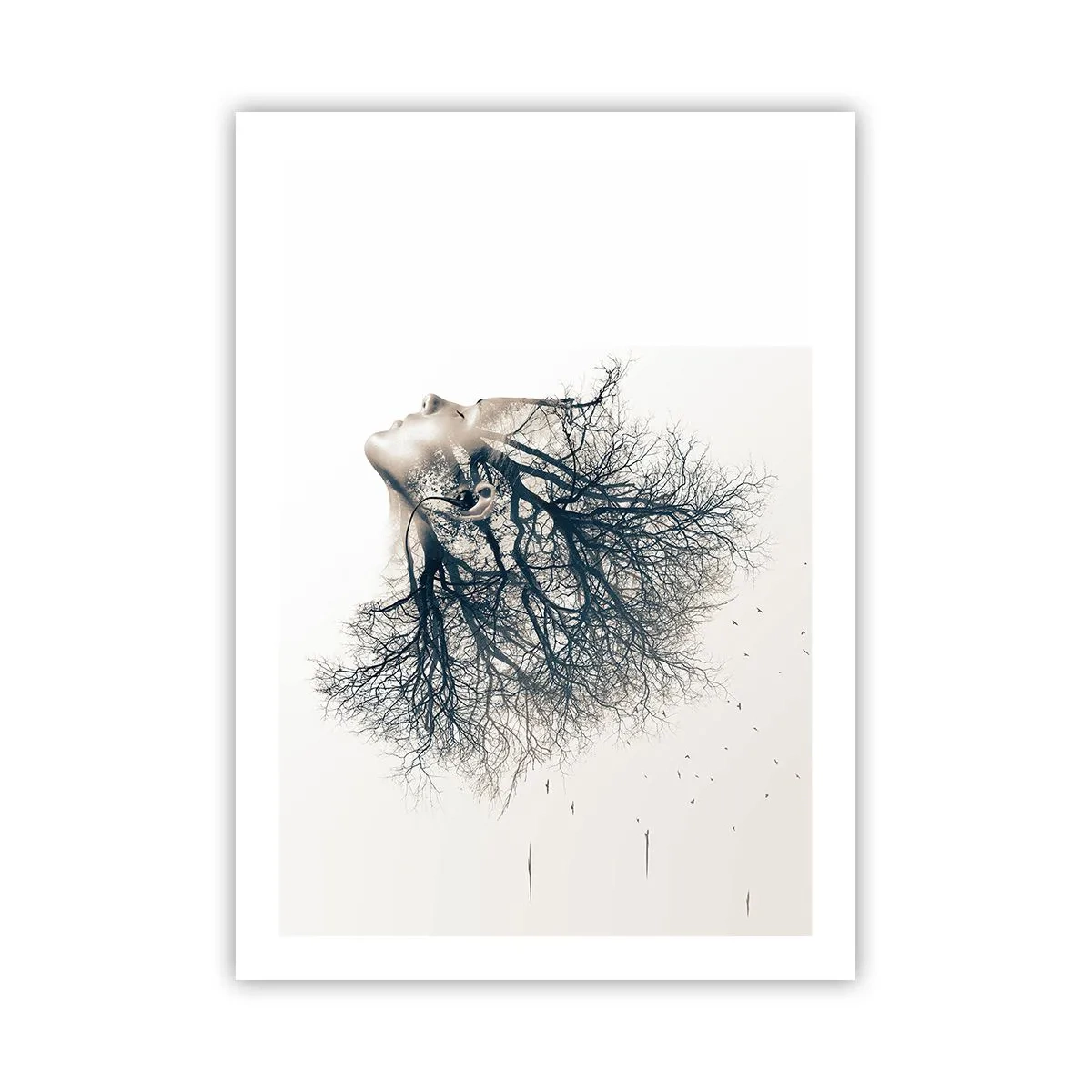 Poszter - Hallgatva a fa suttogását - 50x70 cm