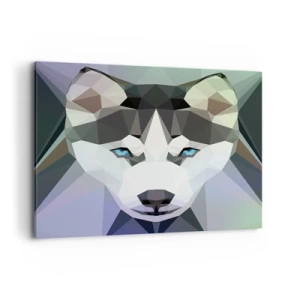 Vászonkép - Az északi havas emléke - 100x70 cm