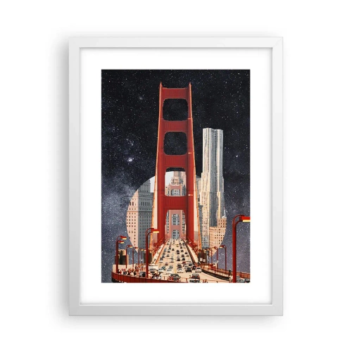 Poszter fekete keretben - Mindig a középpontban - 30x40 cm