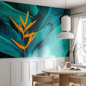 Fotótapéta Premium Sand - Éden virága - Strelitzia Royal, Virág, Afrika - 150x105 cm