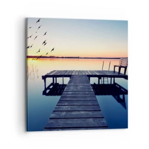 Vászonkép - Jó nap volt - 70x70 cm