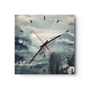 Falióra, Óra - Varázslatos vizeken - 30x30 cm