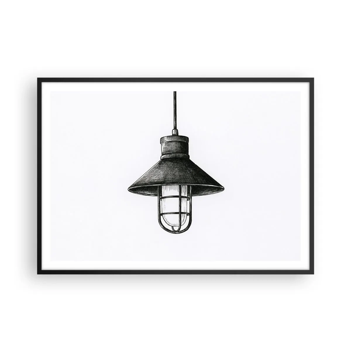 Poszter fehér keretben - Mint évekkel ezelőtt... - 100x70 cm