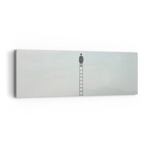 Vászonkép - Emelkedj feljebb - 90x30 cm