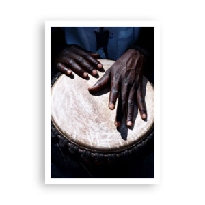 Poszter - Élj a saját ritmusodban - 70x100 cm