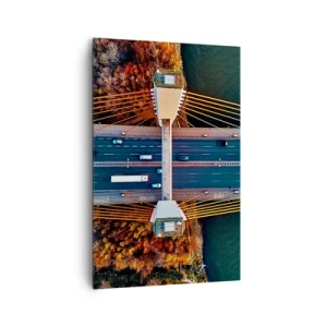 Vászonkép - TÚL a vizeken, túl az erdőkön - 80x120 cm