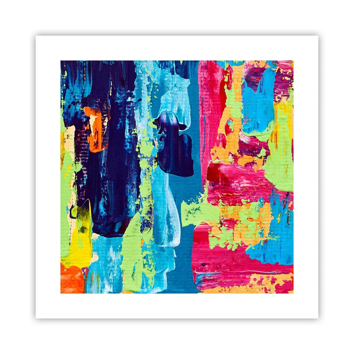 Poszter - Az élet gyönyörű! - 40x40 cm