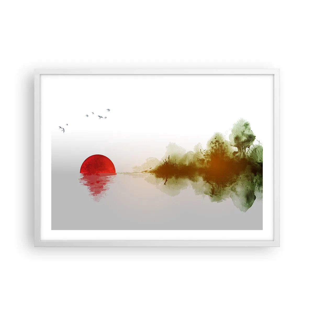 Poszter fekete keretben - A béke ígérete - 70x50 cm