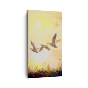 Vászonkép - Egy hosszú utazás kezdete - 45x80 cm