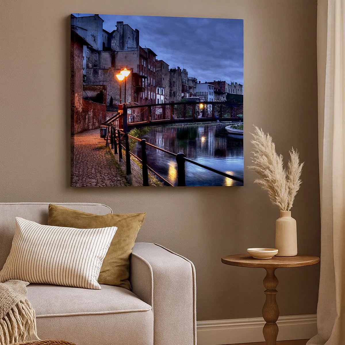 Vászonkép - Nem ismerte így Bydgoszczot - 30x30 cm