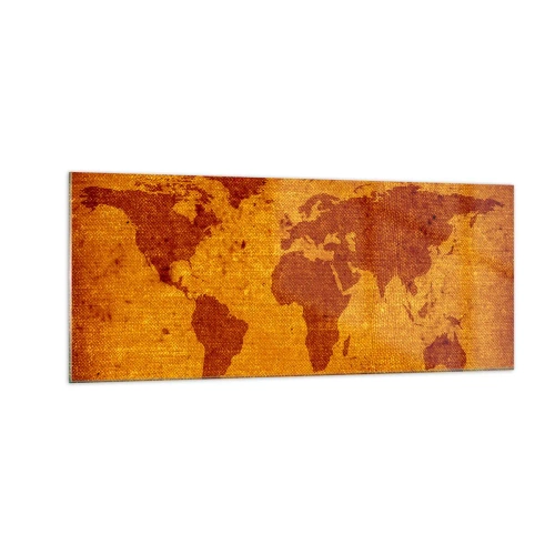 Üveg kép - Meghívás utazásra - 100x40 cm