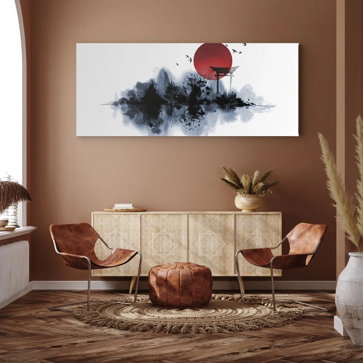 Vászonkép - Japán kilátás - 160x50 cm