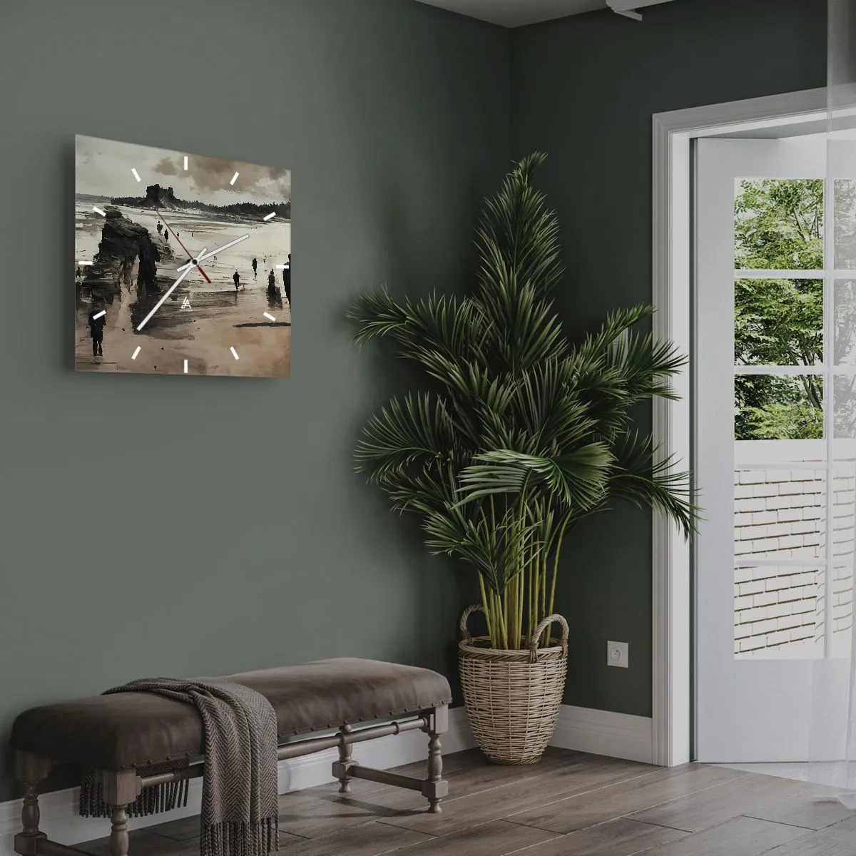 Falióra, Óra - Megidézett - 40x40 cm