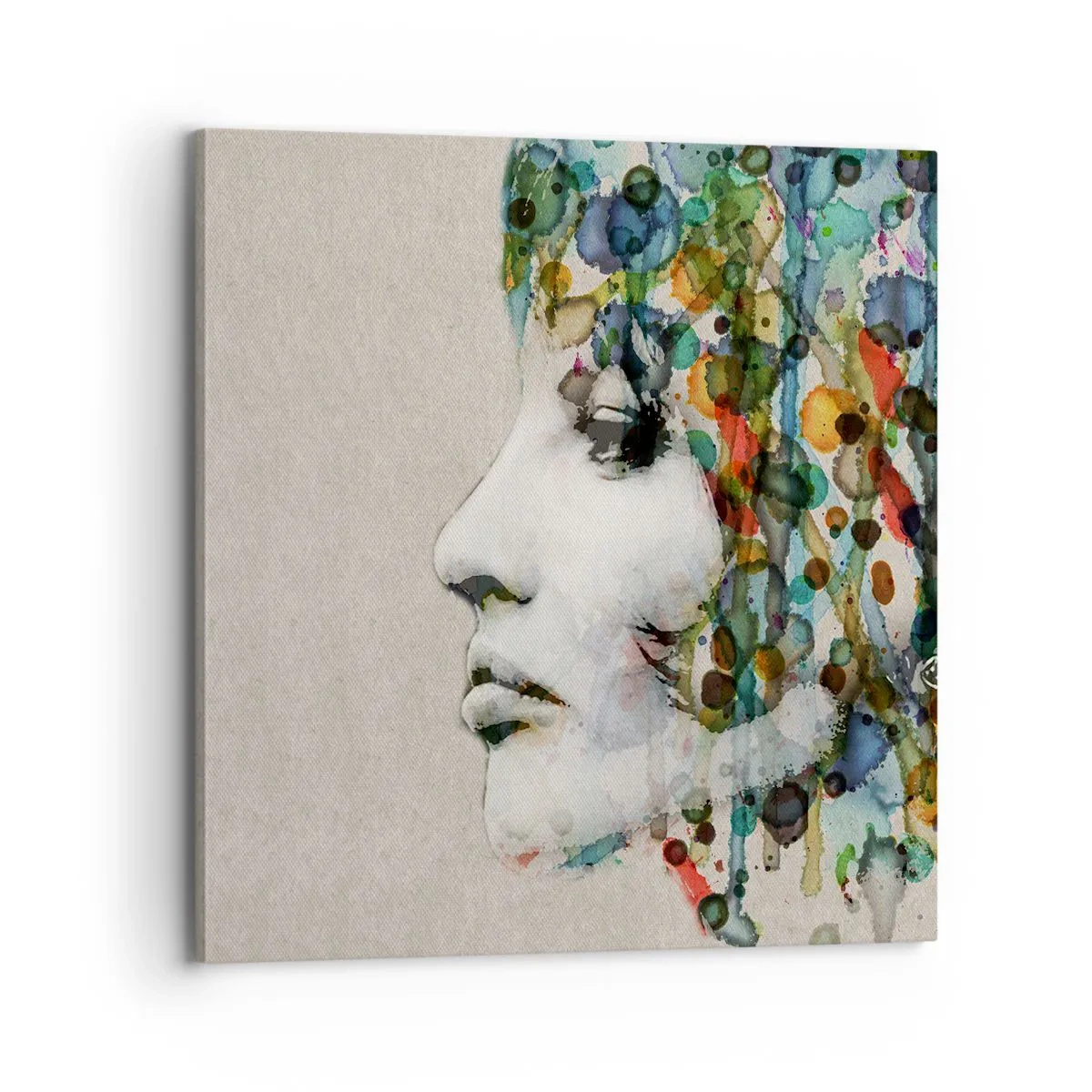 Vászonkép - Előbúj a szürkéből - 70x70 cm