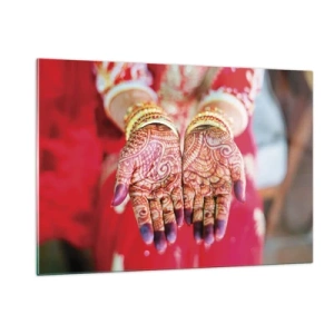 Üveg kép - Szerencsére elkészült - 120x80 cm