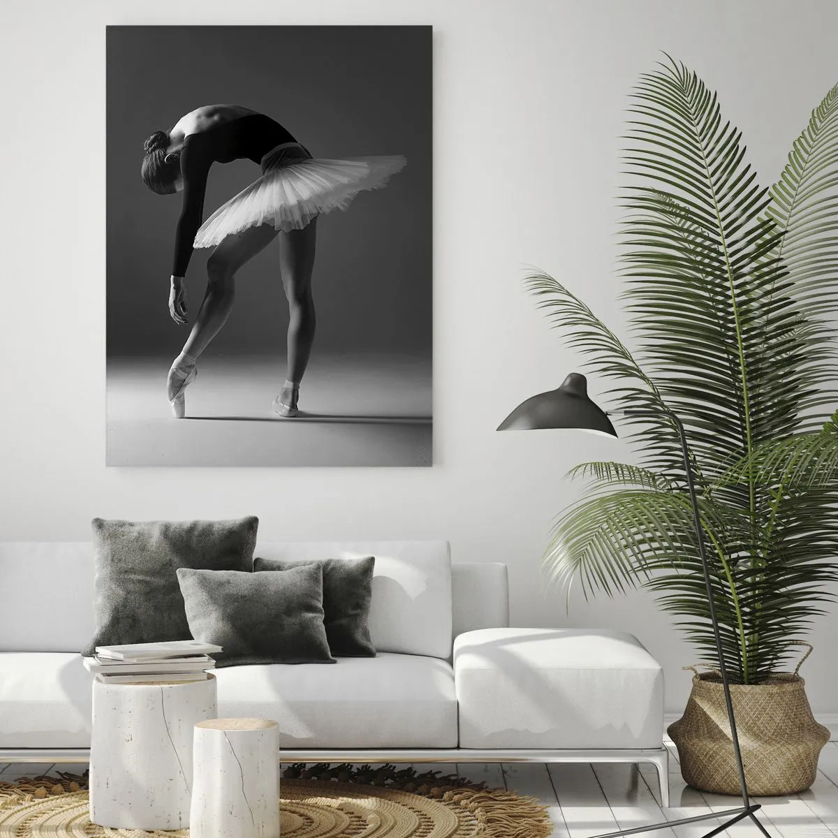 Üveg kép - Bella balerina - 50x70 cm