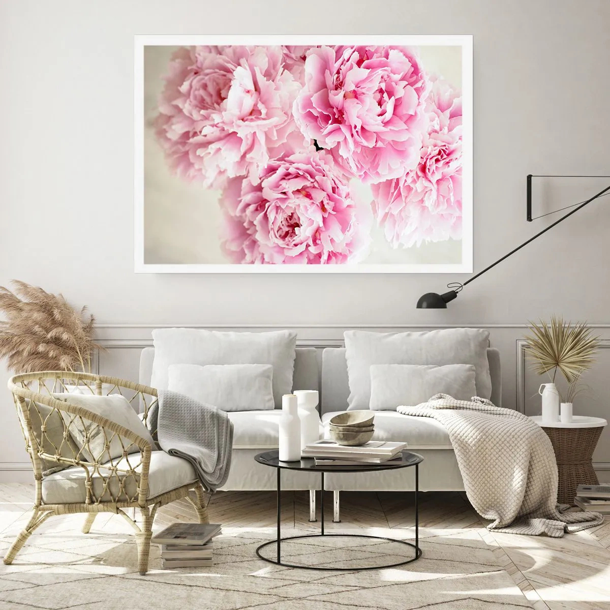 Poszter - Rózsaszín pompában - 70x50 cm