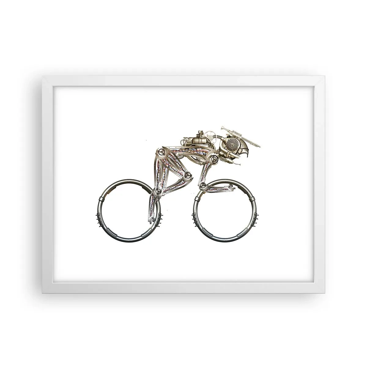 Poszter fekete keretben - Remek gép - 40x30 cm