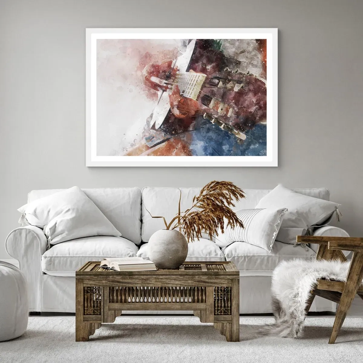 Poszter fekete keretben - És mit gondolsz róla? - 100x70 cm