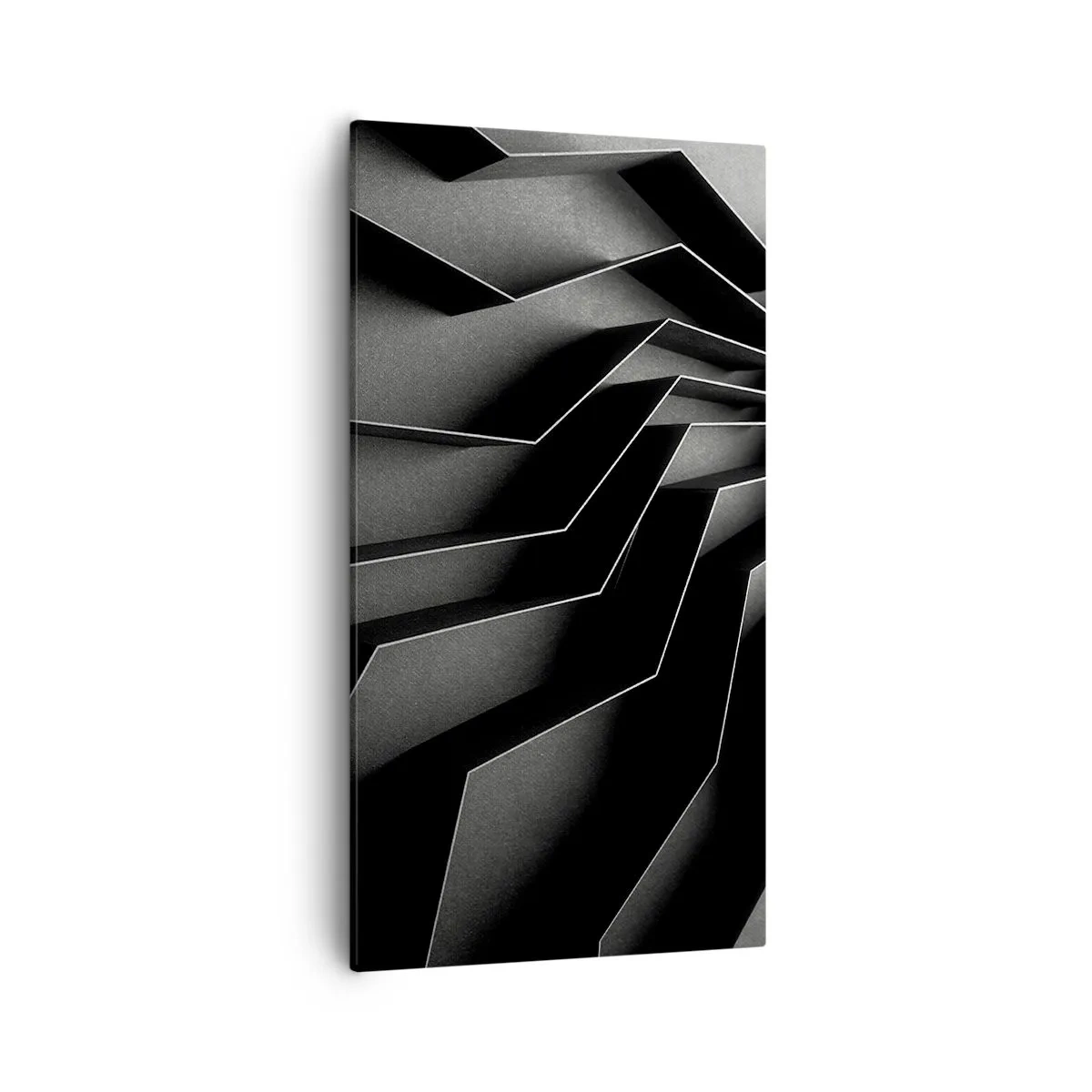 Vászonkép - Térbeli rend - 55x100 cm