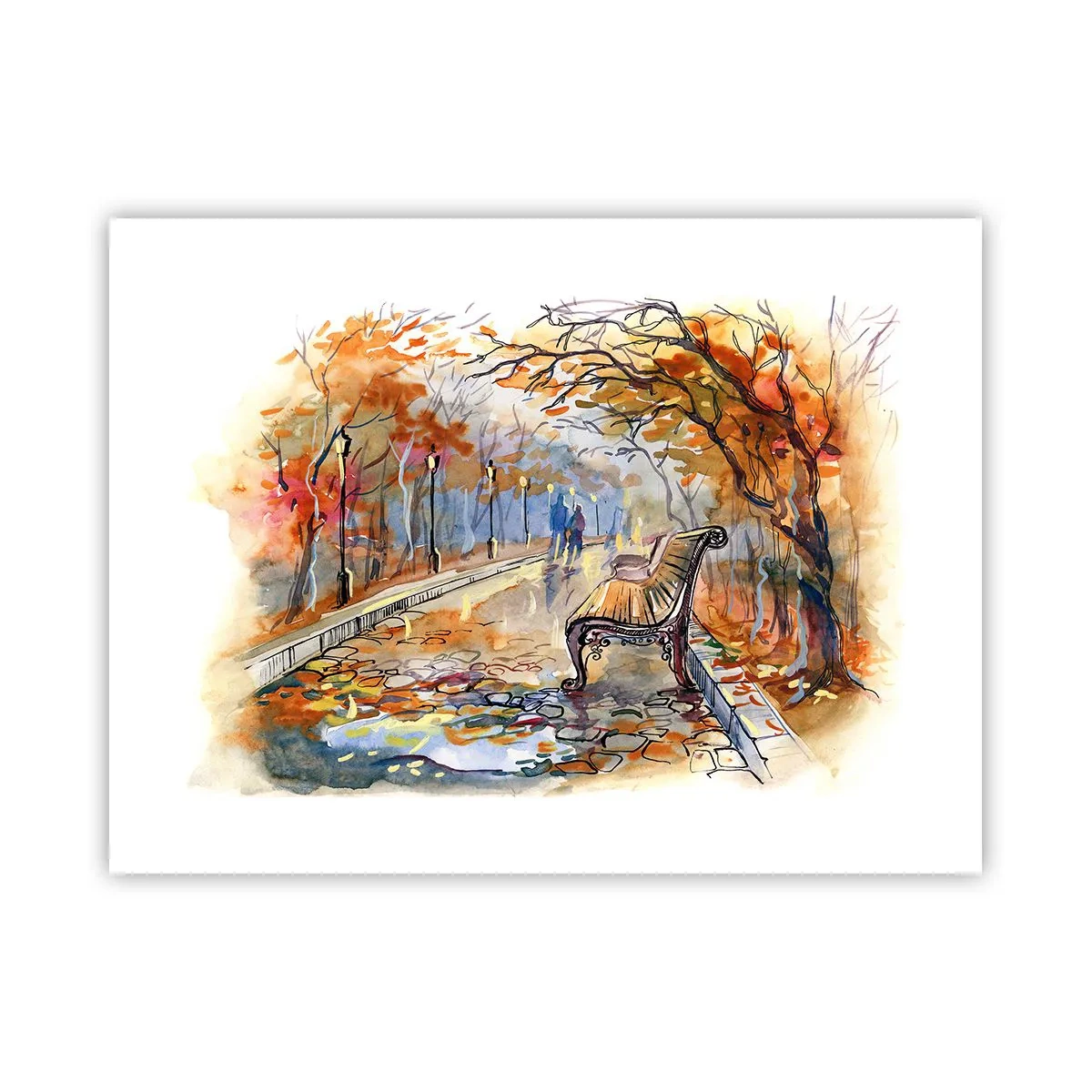 Poszter - Kiránduljunk együtt az őszbe - 40x30 cm