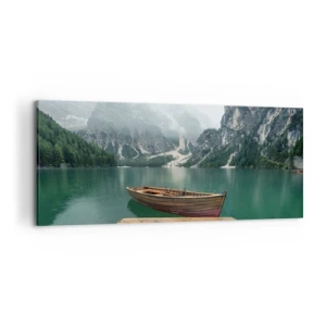 Vászonkép - "És a homlok büszke sziklái" - 120x50 cm
